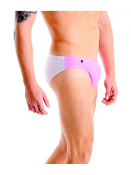 Super Cut Trunks Double Color - Pink vs White "Old Blush" 