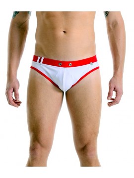 Brief Trunks Cut | With Bulge – Red Light